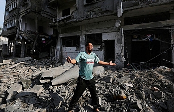 DSÖ: İsrail'in Gazze'ye yönelik saldırıları nedeniyle sivillerin gidecek güvenli yeri kalmadı