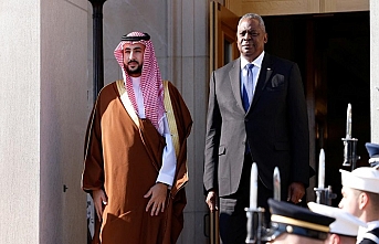 ABD ve Suudi Arabistan savunma bakanları Washington'da bir araya geldi