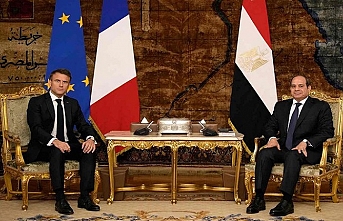 Macron ve Sisi Gazze'yi görüştü