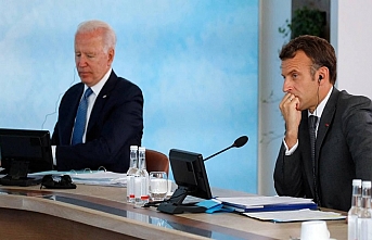 Macron ve Biden, Gazze'ye insani yardımın acil ulaştırılması gerektiğini ifade etti