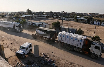 Gazze'nin kuzeyine insani yardım taşıyan 1063 tırdan yalnızca 49'u ulaştı