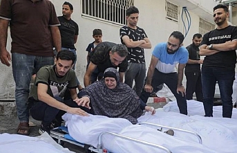 Soykırımcı İsrail'in saldırılarını sürdürdüğü Gazze'de can kaybı 41 bin 534'e yükseldi