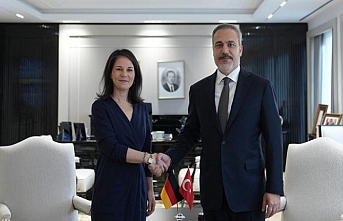 Bakan Fidan, Alman mevkidaşı Baerbock ile görüştü