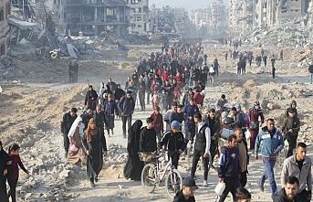 Gazze'deki İçişleri Bakanlığı: İsrail'in tahliye uyarıları işleyeceği yeni suçların habercisi