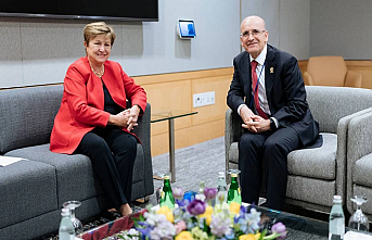 Bakan Şimşek, IMF Başkanı Georgieva ile görüştü