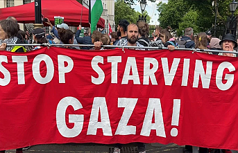 Londra'da, İngiltere'nin İsrail'e silah satışı protesto edildi
