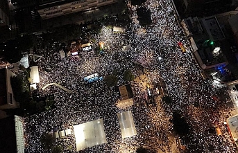 İsrail'de hükümet karşıtı grev ve protestolara 1 milyondan fazla kişi katıldı