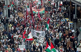 Avustralya'da binlerce kişi İsrail'e yaptırım talebiyle sokağa çıktı
