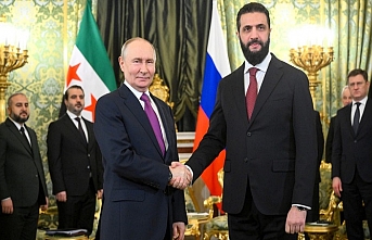 Putin'le Şara Moskova'da görüştü: "Suriye'nin toprak bütünlüğünü her zaman savunduk"