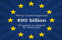 AP'den Ukrayna'ya 90 milyar Euro'luk kredi onayı