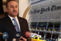 Çavuşoğlu The New York Times için yazdı