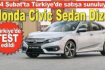 Dizel motorlu Honda Civic sedan yola çıkıyor