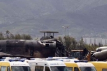 Cezayir'de askeri uçak düştü