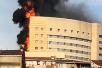 Taksim İlk Yardım Hastanesi'nde yangın