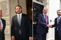 Bakan Albayrak Londra'da 11 finans kuruluşu ile görüştü