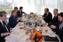 Cumhurbaşkanı Erdoğan-Merkel kahvaltıda buluştu