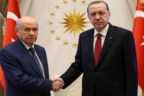 Erdoğan ve Bahçeli'den ittifak görüşmesi