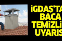 İGDAŞ'tan 'baca temizliği' uyarısı