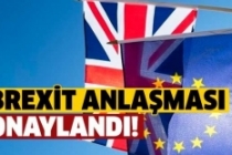 Brexit anlaşması onaylandı