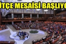 TBMM Genel Kurulunun bütçe mesaisi başlıyor