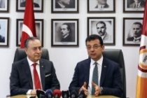 Ekrem İmamoğlu'ndan Galatasaray Başkanı Cengiz'e ziyaret