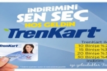 Trenlerde 'Trenkart' ile indirimli yolculuk