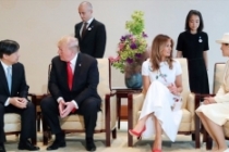 ABD Başkanı Trump Japonya İmparatoru Naruhito ile görüştü