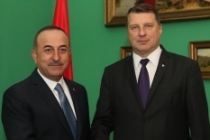 Çavuşoğlu Letonya Cumhurbaşkanı Vejonis ile görüştü