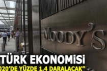 Türkiye, 2020'de yüzde 1,4 daralacak