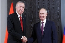 Cumhurbaşkanı Erdoğan, Putin ile görüştü