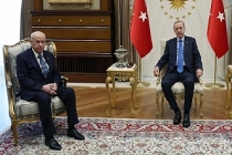 Cumhurbaşkanı Erdoğan Bahçeli ile bir araya geldi