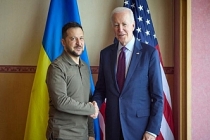 Japonya'daki G7 Zirvesi'nde Zelenskiy ile Biden bir araya geldi