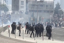 Fransa'daki protestolar Belçika'ya sıçradı! Yüzlerce gözaltı, sokağa çıkma yasağı