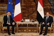 Macron ve Sisi Gazze'yi görüştü