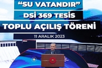 Cumhurbaşkanı Erdoğan: Su zengini bir ülke değiliz