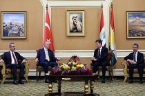 Cumhurbaşkanı Erdoğan IKBY Başkanı Barzani ile görüştü