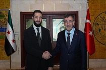 Cumhurbaşkanı Yardımcısı Yılmaz, Suriye Cumhurbaşkanı ile görüştü