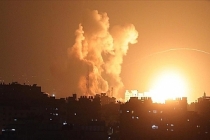 Katil İsrail'in savaş uçakları, Yemen'e hava saldırıları düzenledi