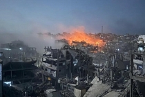 Katil İsrail ateşkese rağmen Gazze'nin güney ve kuzeyini vurdu