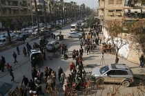 SDG, Halep’te işgal ettiği bölgelerden çıkmak isteyen sivilleri hedef alıyor