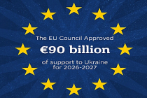 AP'den Ukrayna'ya 90 milyar Euro'luk kredi onayı