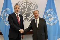 Bakan Fidan BM Genel Sekreteri Guterres ile görüştü