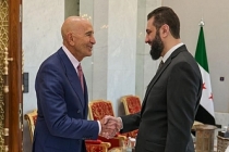 Suriye Cumhurbaşkanı Şara, ABD'nin Suriye Özel Temsilcisi Barrack'ı kabul etti