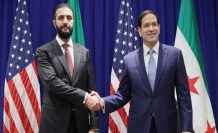 Suriye Devlet Başkanı Şara, ABD Dışişleri Bakanı Rubio ile görüştü