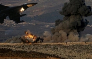 Burseya Dağı bombalanıyor
