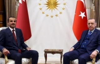 Cumhurbaşkanı Erdoğan ile Katar Emiri Al Sani görüştü