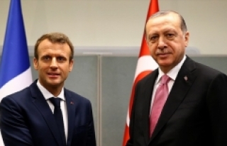 Erdoğan ile Macron 'Zeytin Dalı Harekatı'nı...