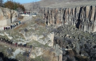 Kapadokya'nın gözdesi Ihlara Vadisi'ne...