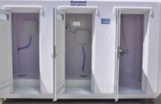 Karmod tuvalet kabinleri Moritanya'da