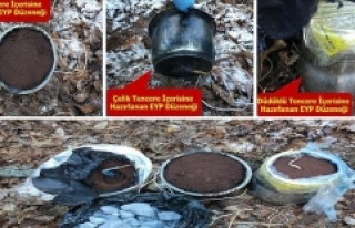 Lice'de 18 sığınak ile 6 tuzaklanmış patlayıcı...